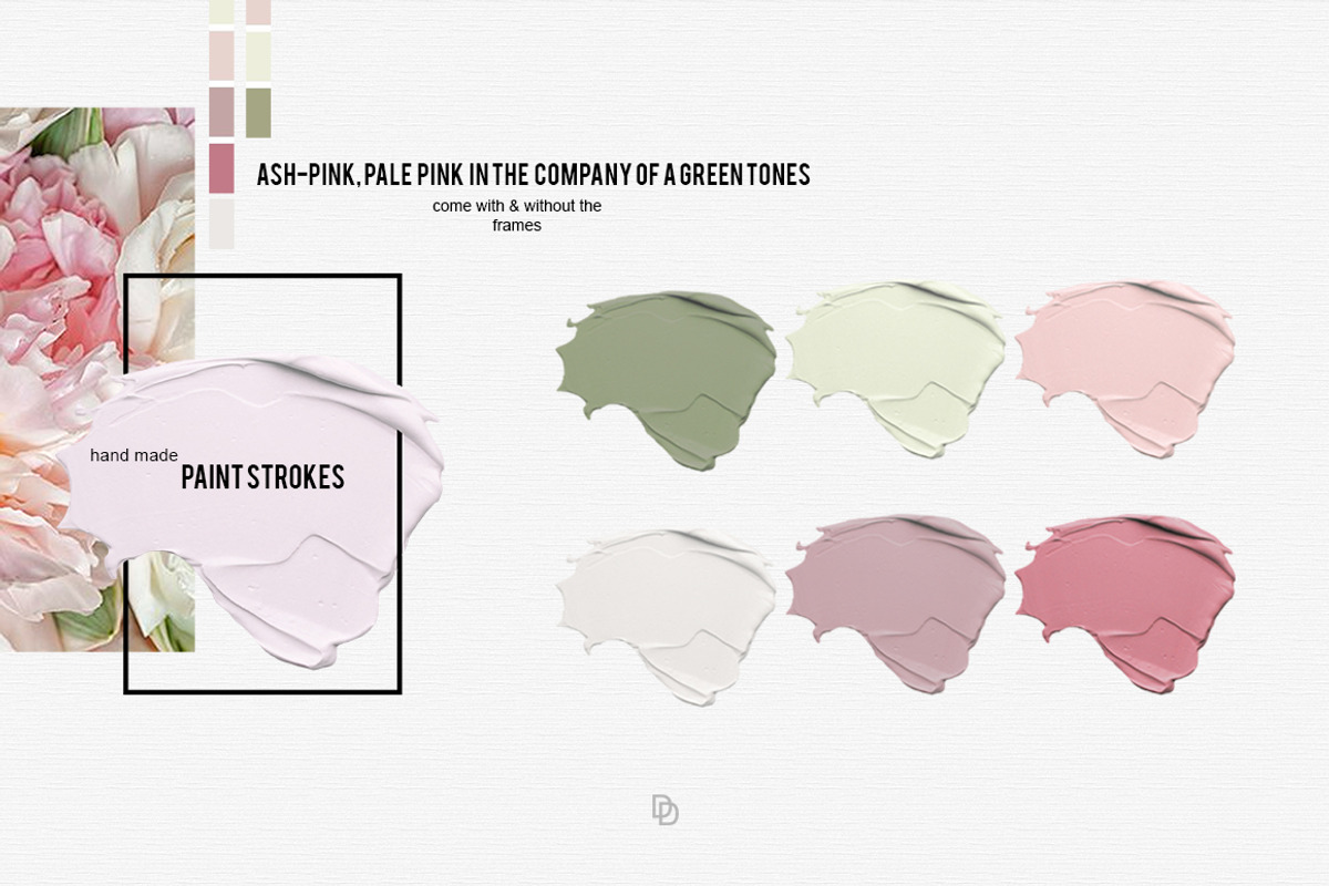 Logo paint stroces background, an Object Graphic by DigitalDream (Photo 7 of 10)