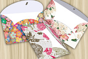 5 PDF Floral Gift Envelopes, a Print Template by Kseniya-Omega (Thumbnail 5 of 6)