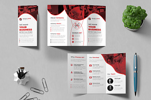 Business Trifold Brochure, a Brochure Template by MightyDesign