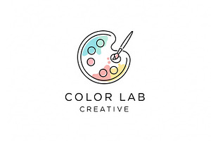Color Lab Creative, a Branding & Logo Template by Logocreative