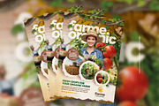 Organic Farming Flyer Template, a Flyer Template by grafilker (Thumbnail 1 of 2)