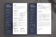 Luxurious Style Resume CV, a Resume Template by Saman Osama (Thumbnail 3 of 3)