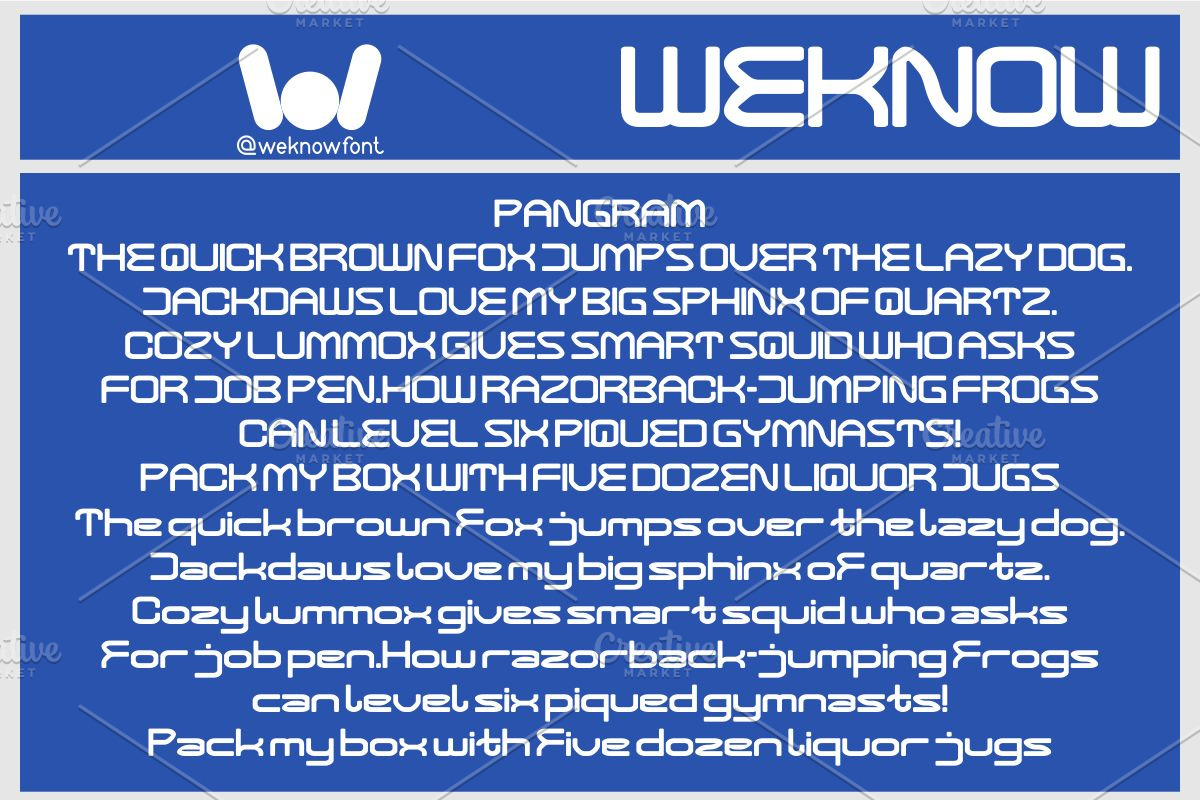 Spread Wings font, a Font by weknow (Photo 6 of 8)