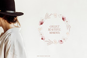 Dried flowers watercolor graphics, an Illustration by Angele Kamp (Thumbnail 2 of 10)