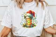 Watercolor Christmas Beers Clipart, a Seasonal Illustration by Rose Art (Thumbnail 5 of 7)