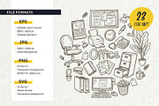 Office Doodle Background, an Object Illustration by insemar (Thumbnail 3 of 4)