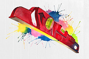 Toolbox Prints 4 Construction Tools, an Illustration by ColorfulNest (Thumbnail 5 of 7)