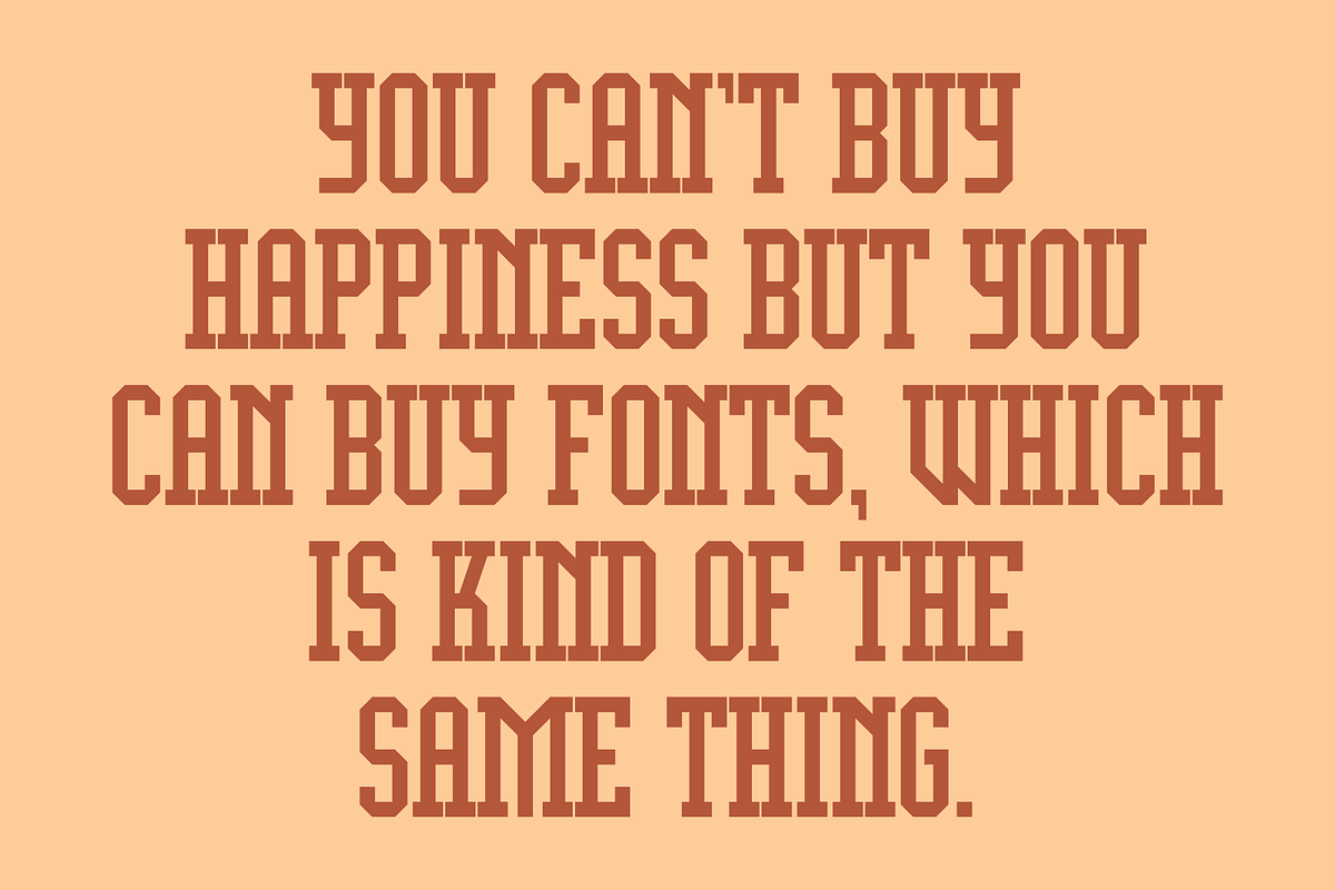 Display University Font, a Serif Font by GG Design (Photo 7 of 8)