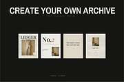 LEDGER | 30 Canva Post Templates, a Social Media Template by BlancheStudio (Thumbnail 9 of 9)