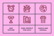 Back to School –Education Line Icons, an Outline Icon by Abstracto-Create (Thumbnail 2 of 7)