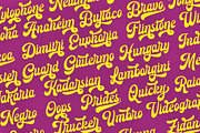 KingKong Script, a Script Font by takoliko (Thumbnail 2 of 11)