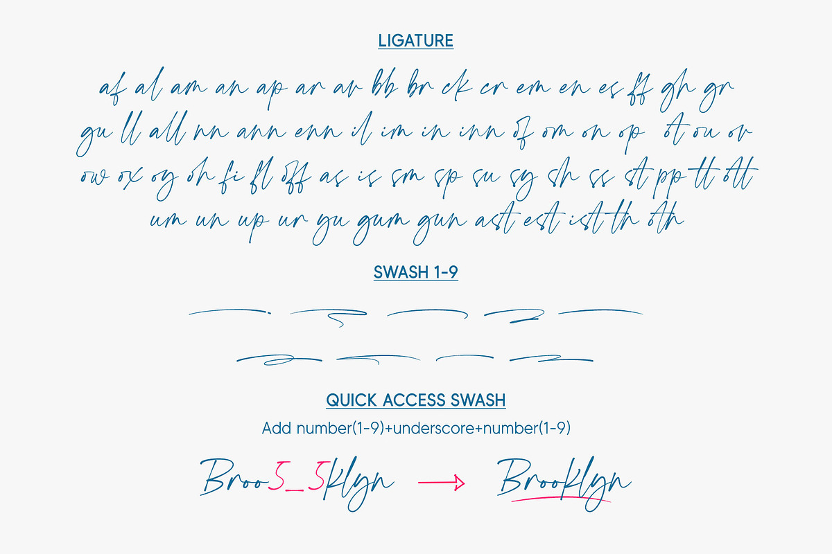 Conthin | Handwritten Font, a Handwritten Font by Lemonthe (Photo 7 of 9)