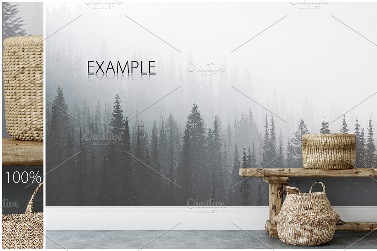 Frames & Walls Scandinavian Bundle, a Household Mockup by Yuri-U (Photo 29 of 38)