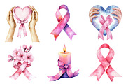 World Breast Cancer Day Clipart, an Illustration by SinaCreation (Thumbnail 2 of 5)