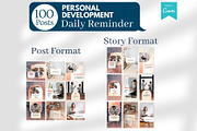 Personal Development Canva Templates, a Social Media Template by Viral Content Design (Thumbnail 8 of 14)