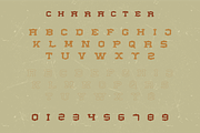 WINECEL - Vintage Display Font, a Font by Rightwheels (Thumbnail 2 of 10)