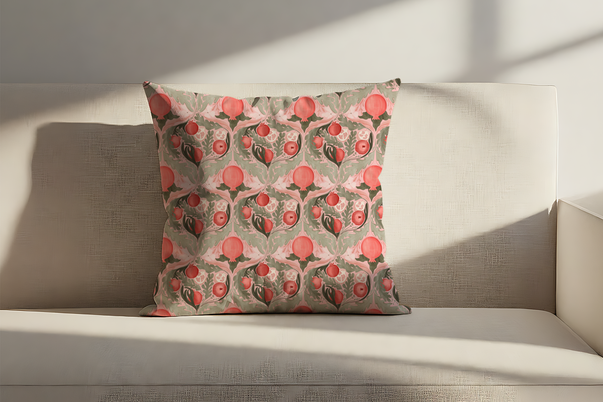 Pomegranate Seamless Pattern, a Pattern Graphic by Little Creative Scribbles (Photo 7 of 9)
