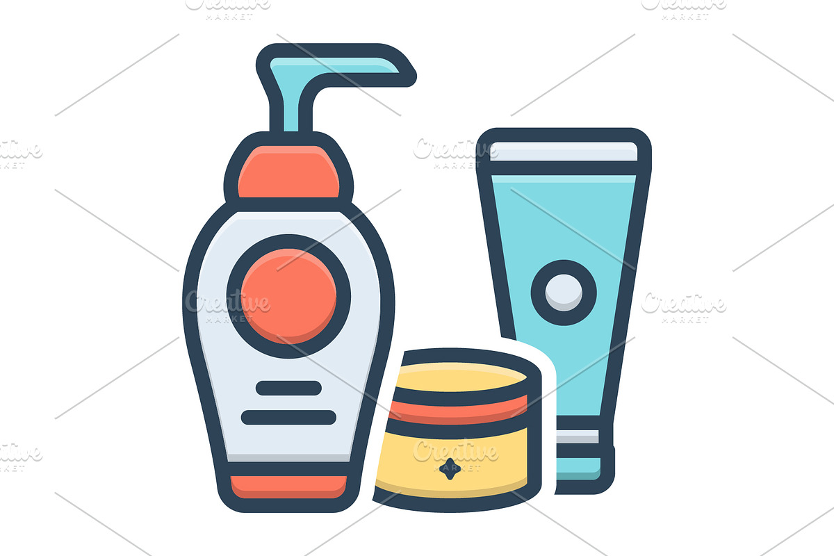Skincare cosmetics color icon, a Duotone Icon by Creative priyanka