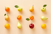 Fruits and berries. Patterns, a Food Illustration by Handmadefont (Thumbnail 8 of 12)