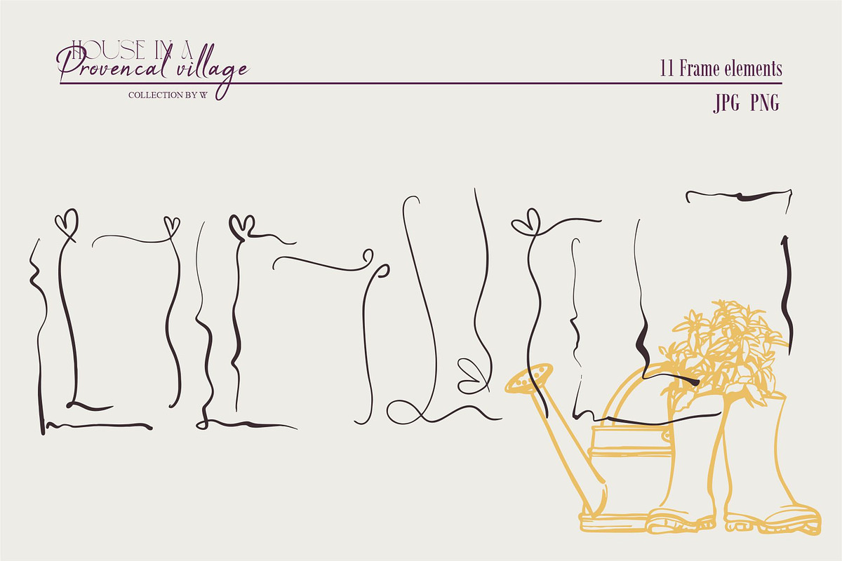 House in a Provençal village, an Object Graphic by Collection by VY (Photo 6 of 13)