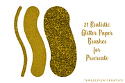 Glitter Paper Procreate Brush Set, a Brush Add-On by AngelfishCreative (Thumbnail 2 of 9)