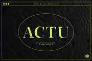 ACTU, a Serif Font by DYSA Studio (Thumbnail 1 of 12)