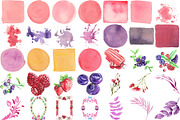 Super Pink Floral Bundle 151 PNGs, a Texture Illustration by LilyBoo Clipart (Thumbnail 5 of 7)