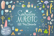 Everyday Magic Vector Set + BONUSES, an Animal Illustration by Nina's Illustration Shop (Thumbnail 1 of 7)