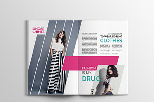 Alex Fashion Magazine Template