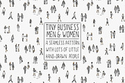 Tiny Business People - Hand Drawn, a Person Illustration by Franzi draws (Thumbnail 1 of 6)