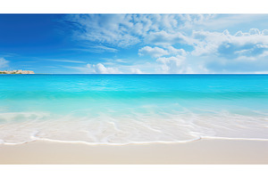 waves blue ocean background ai, a Nature Photo by pikepicture