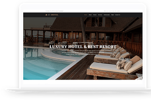 ET Hotel Onepage WordPress Theme