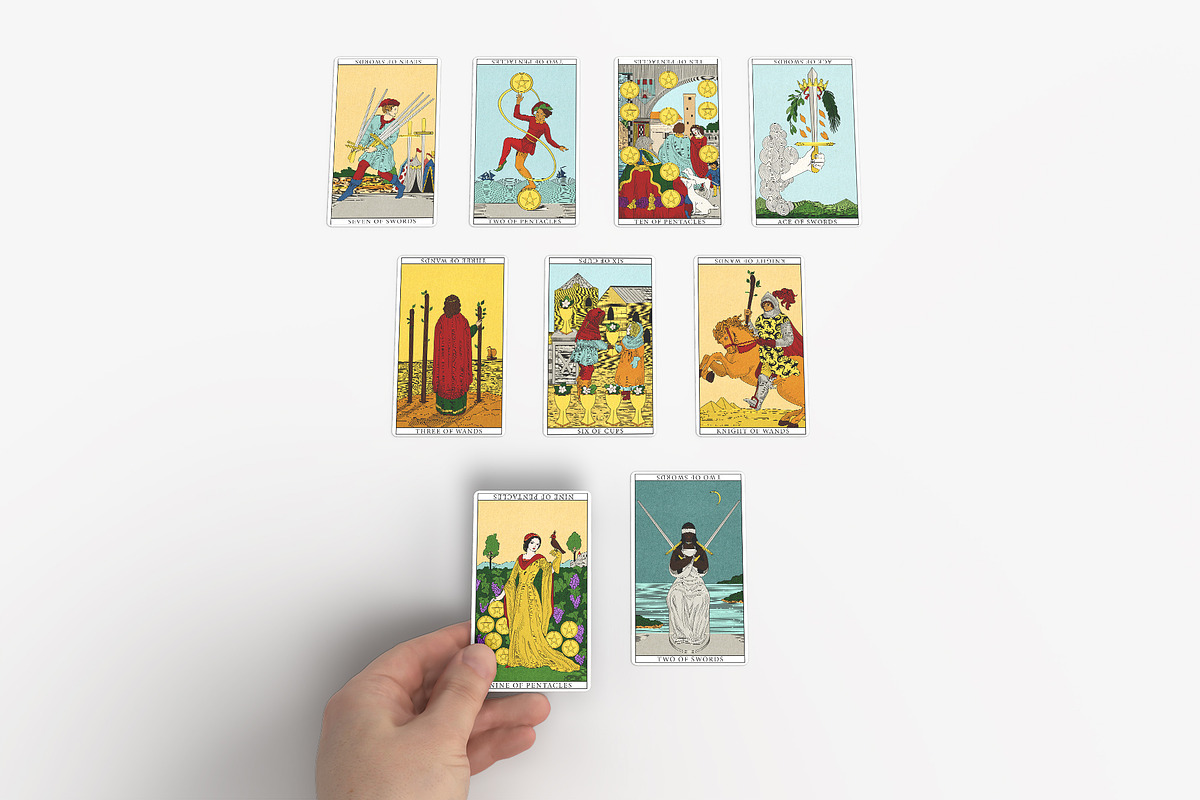 Tarot Sun & Moon - Complete Deck, an Object Illustration by Kaleriia (Photo 10 of 11)