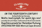CA Aires Pro, a Sans Serif Font by Cape Arcona Type Foundry (Thumbnail 4 of 7)