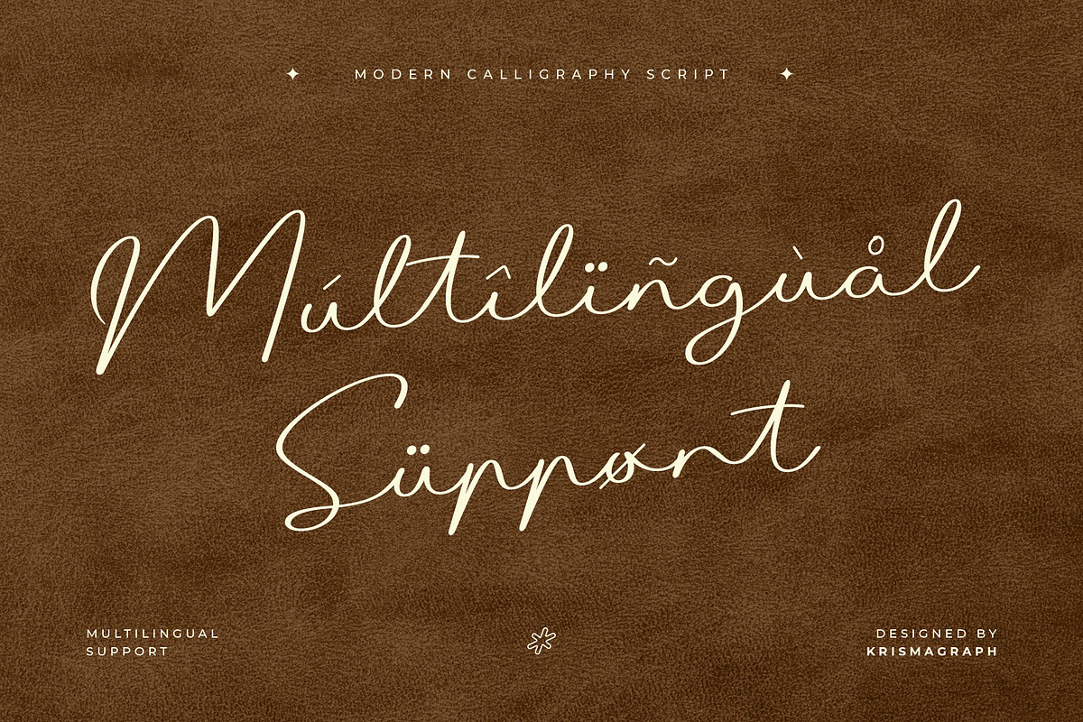Florelie – Modern Calligraphy Script, a Script Font by Krismagraph (Photo 9 of 10)