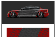 Sleek Racing Car Graphic, a Transportation Illustration by CarWrap design (Thumbnail 4 of 4)