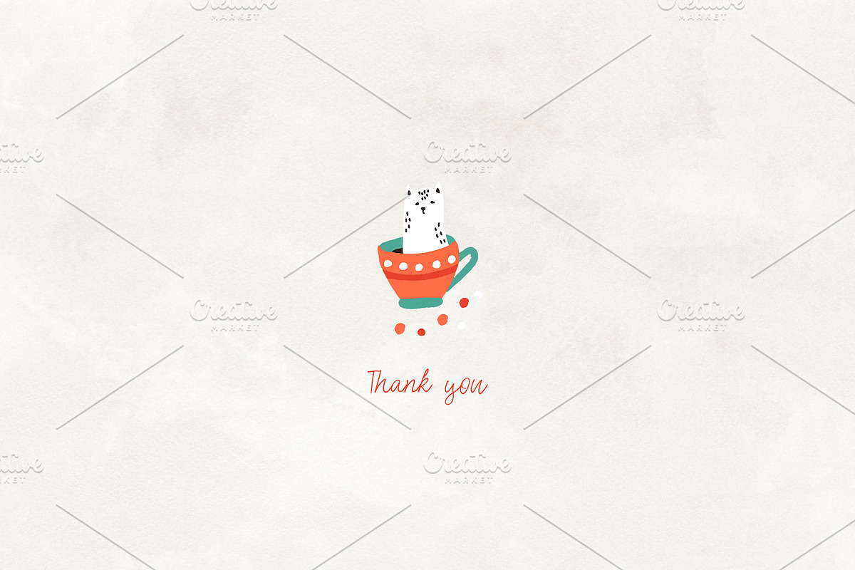 Christmas Kittens Stickers, an Animal Illustration by Lidiebug (Photo 4 of 4)