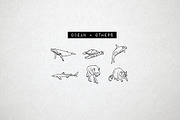 Wild Animal Icons Pack, an Outline Icon by Hatch Design Workshop (Thumbnail 6 of 10)