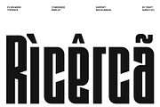 CS Milward – Condensed Font, a Sans Serif Font by Craft Supply Co. (Thumbnail 7 of 8)
