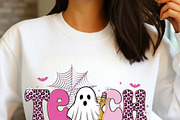 Spooky Teacher Halloween Png SVG, an Object Graphic by EllaMaiyaali (Thumbnail 3 of 4)