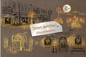 Streets in the old city.