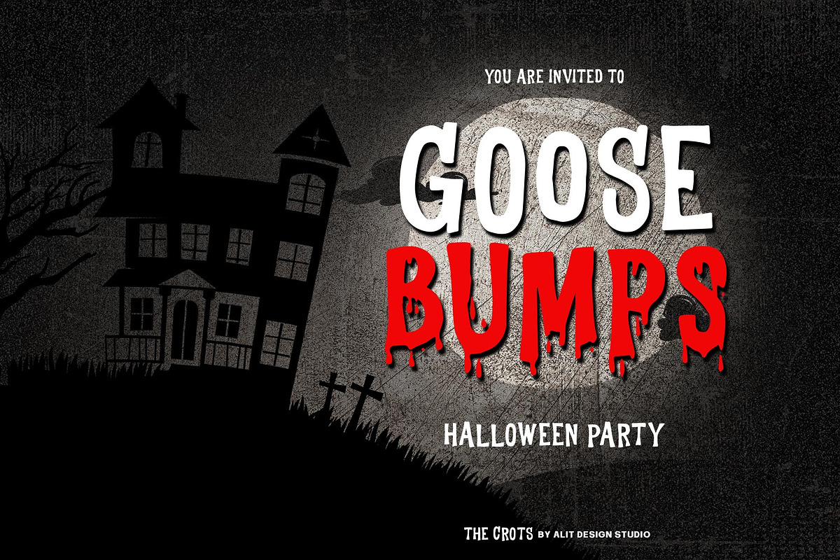 The Crots Typeface, a Script Font by alit design (Photo 6 of 15)