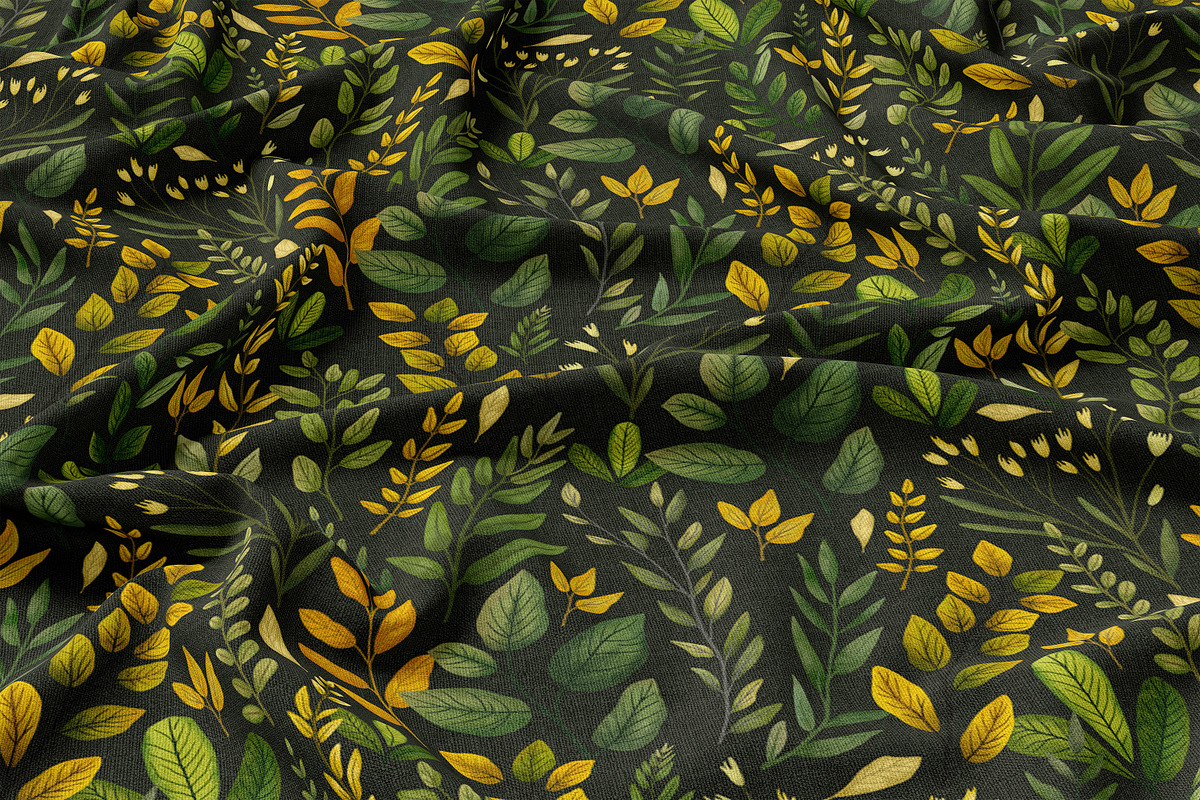 Whispering Leaves Seamles Patterns, a Graphic by Ette Design (Photo 3 of 11)
