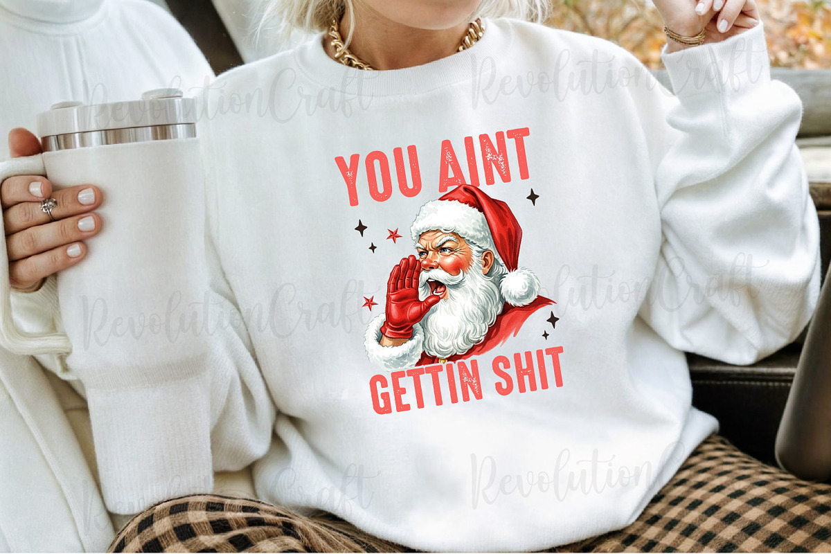 Funny Santa Christmas Sublimation, an Illustration by OK Design (Photo 4 of 4)