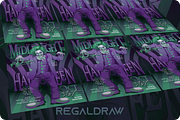 Clown show Halloween holiday session, a Seasonal Illustration by regalDRAW (Thumbnail 3 of 3)