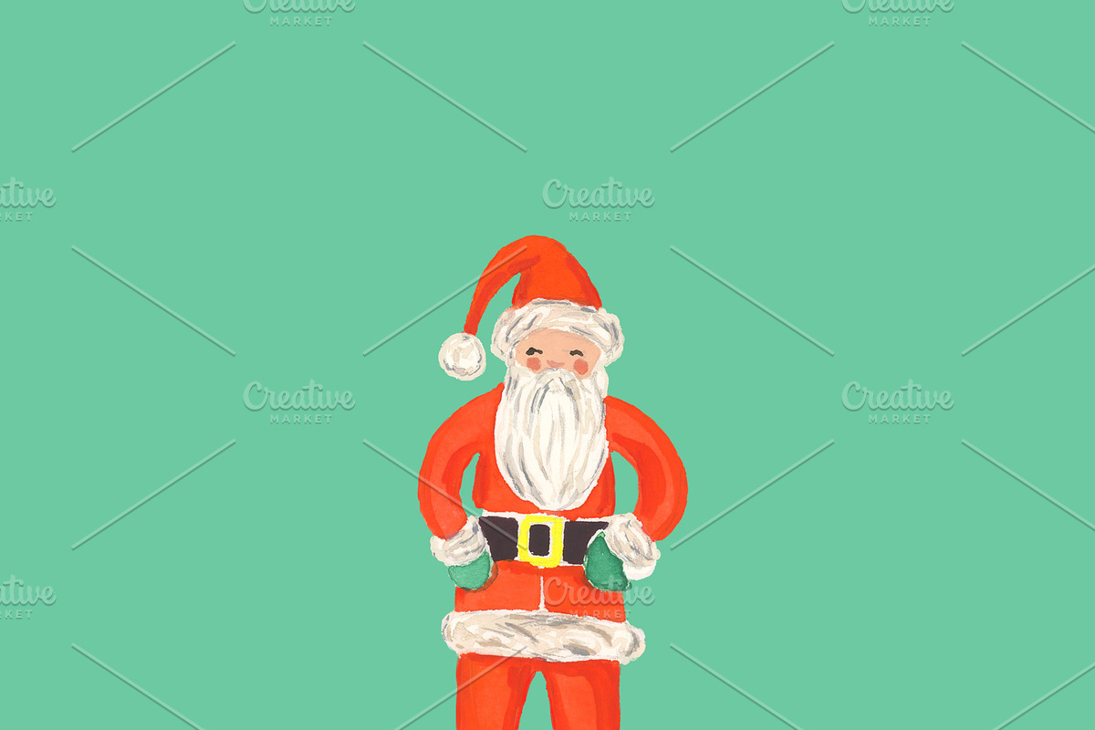 Watercolor Christmas Clipart, a Graphic by RhianAwni (Photo 3 of 8)