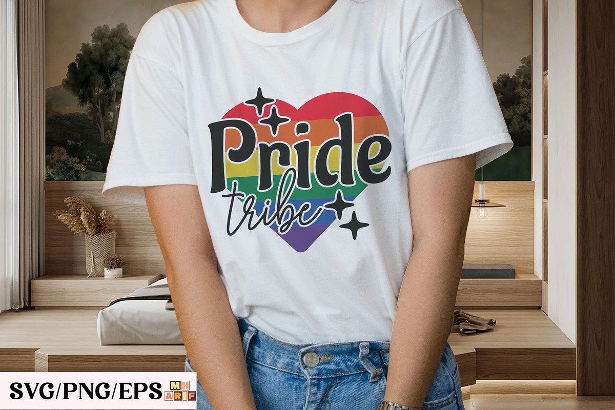 Pride Month SVG PNG T-shirt Design, a Graphic by mh_arif (Photo 3 of 3)