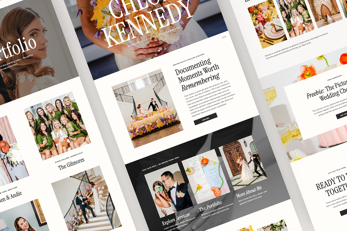 Showit Website Template | Photo, a Websites & App Template by Rosetta Lane Design (Photo 2 of 10)