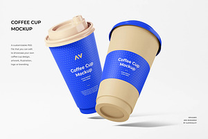 High Resolution Coffee Cup Mockup, a Cups & Container Mockup by zpackcreative
