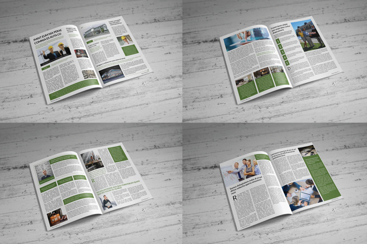 General Newsletter Template, a Brochure Template by voryu (Photo 2 of 5)